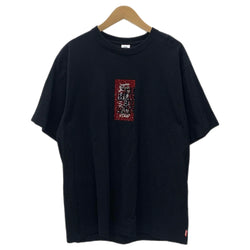 ブラックアイパッチ BlackEyePatch ラインストーン 取扱注意 Tシャツ ブラック Xlサイズ 201MT-4683