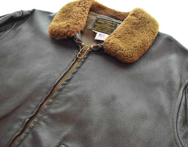 アビレックス AVIREX G-1 レザー フライトジャケット ムートン ボア ブルゾン  42 ジャケット 103MT-3510
