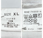 ビオトープ BIOTOP KATE MOSS by DAVID SIMS Photo Tee ケイトモス バイ デイビットスミス フォト Tシャツ 白 BOM-74000-A Tシャツ プリント ホワイト XLサイズ 104MT-1888