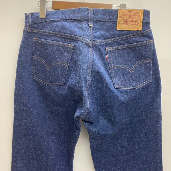 【曜日割引対象外】 リーバイス Levi's 80's 501 赤耳 バレンシア ワンウォッシュモデル 極美品 濃紺 デニム ブルー W35 L36サイズ 201MB-1200 VB