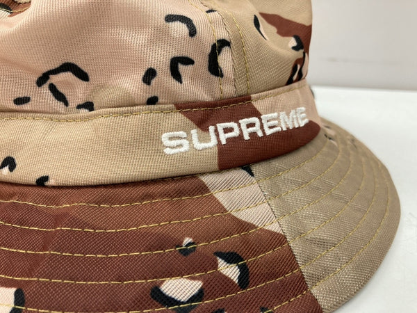 シュプリーム SUPREME 20SS Mesh Crusher Chocolate Chip CAMO メッシュ クラッシャー チョコレート チップ カモ バケハ 茶 帽子 メンズ帽子 ニット帽 カモフラージュ・迷彩 ブラウン 104H-10