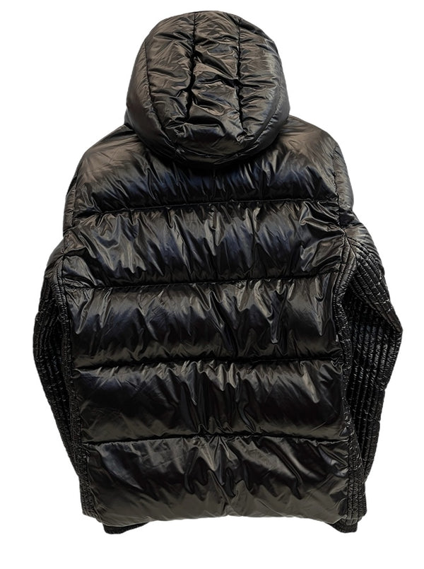 タトラス TATRAS 2WAY DOWN JACKET ダウンジャケット 黒 フード取り外し可 MTAT20A4562-D サイズ04 ジャケット ブラック 101MT-4546