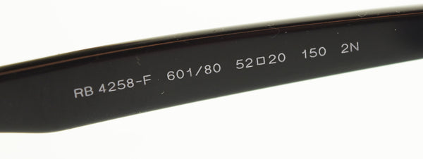 レイバン Ray-Ban フルフィットサングラス RB4258F 601 眼鏡・サングラス 眼鏡 ブラック 103G-191