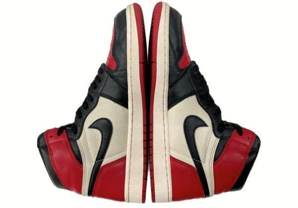 ナイキ NIKE 17年製 AIR JORDAN 1 RETRO HIGH OG GYM RED エア ジョーダン レトロ ハイ ジム レッド AJ1 白 赤 黒 555088-610 メンズ靴 スニーカー ブラック 27cm 104-shoes537