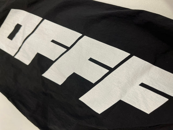 オフホワイト Off-White パラシュートパンツ 黒 OMCF004F19F01020 カーゴパンツ ブラック サイズ30 101MB-617