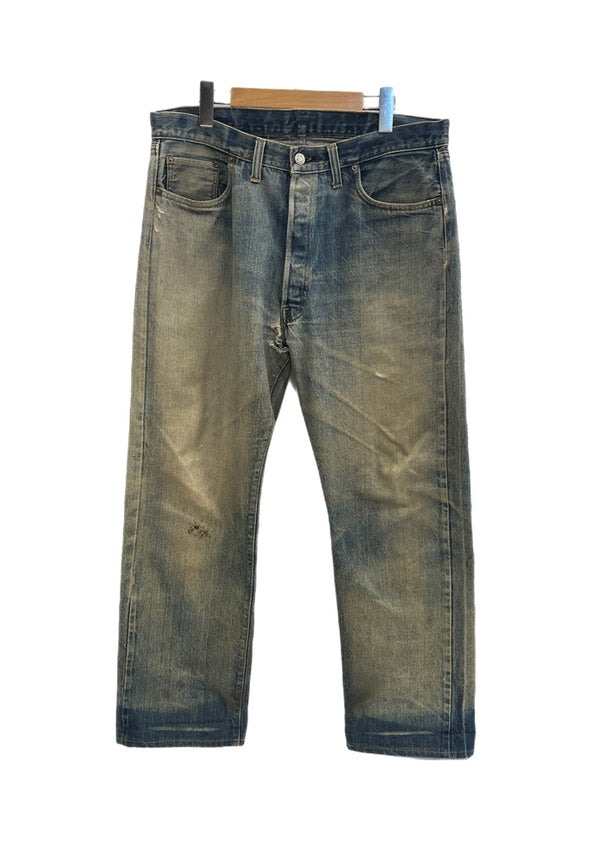 リーバイス Levi's 70s 70’s 70年代~ VINTAGE ヴィンテージ  501 66前期 ボタン裏6 スモールe ヴィンテージデニム デニム ブルー W38L36 101MB-736