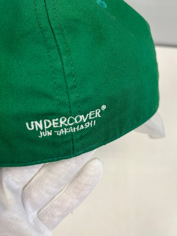 アンダーカバー UNDERCOVER Human Error 6Panel CAP ヒューマンエラー 6パネルキャップ 緑 UCV4H03-2 帽子 メンズ帽子 キャップ グリーン 101hat-176