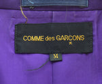 コムデギャルソン COMME des GARCONS 90s 91AW 1B Tailored Jacket 90's テーラードジャケット ボタンレス GJ-05007M ジャケット パープル Mサイズ 103MT-3254