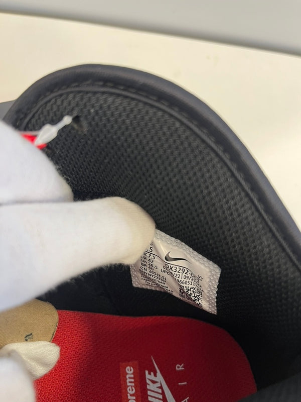 ナイキ NIKE ×SUPREME Air Bakin Black/Multi エアベイキン ブラック/マルチ バスケットシューズ DX3292-001 メンズ靴 スニーカー マルチカラー 26.5cm 101sh-2277