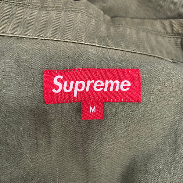 シュプリーム SUPREME 11SS USMC Shirt シャツジャケット グリーン Mサイズ 201MT-4223