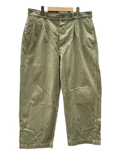 ミリタリー Military French Army フランス軍 Ｍ52 チノ ツータック 後期 ユーロ 無地 ボトムスその他 ベージュ サイズ46 104MB-374