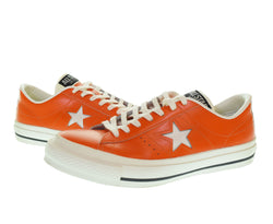 コンバース CONVERSE ONE STAR J Made in Japan ワンスター 日本製 メンズ靴 スニーカー オレンジ 25.5cm 103S-1164