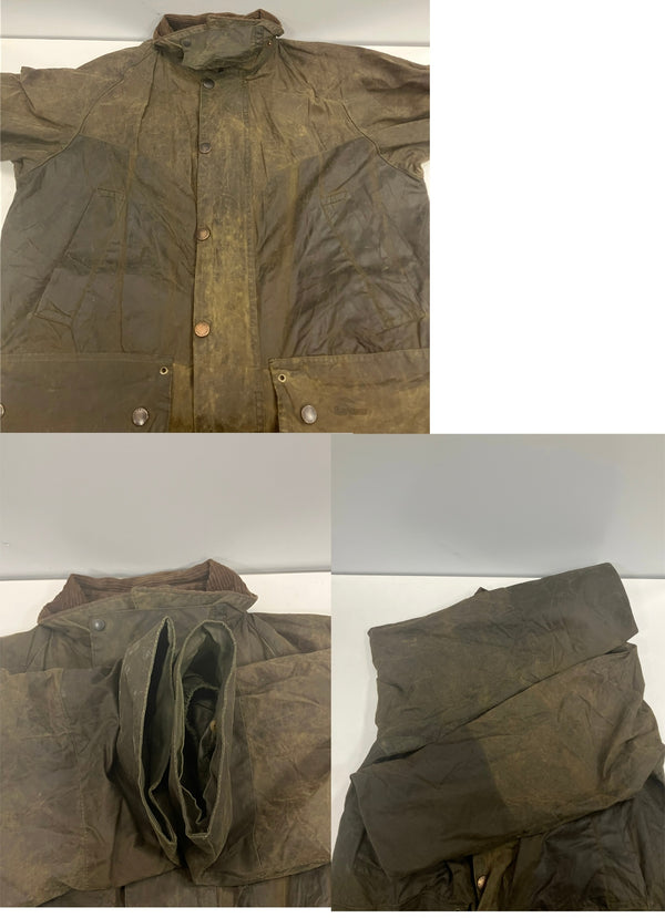 バブアー BARBOUR GAMEFAIR JACKET ゲームフェア ワックス コットン オイルドジャケット ハーフコート A123 C40 ジャケット カーキ 101MT-5260