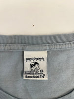 パタゴニア PATAGONIA 90s Vintage ヴィンテージ Benetical T's 浮世絵プリント 水色 XL Tシャツ ブルー LLサイズ 101MT-4697