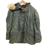 ミリタリー military 60's 60年代 USAF 米軍 実物 空軍 US AIR FORCE N3-B フライトジャケット VINTAGE ヴィンテージ コート カーキ 101MT-4900