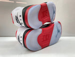 ナイキ NIKE 25年製 AIR JORDAN 5 FIRE RED BLACK TONGUE エア ジョーダン ファイヤー レッド ブラックタン AJ5 シューズ 白 赤 黒 HQ7978-101 メンズ靴 スニーカー ホワイト 27cm 104S-1026