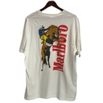 【曜日割引対象外】 US古着 90’s 90s 90年代 マルボロ Marlboro FRUIT OF THE LOOM ポケット Tシャツ ホワイト XLサイズ 201MT-3628 VB
