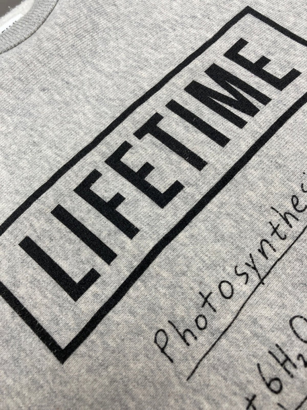 タコマフジレコード TAKOMA FUJI RECORDS LIFETIME SWEATSHIRT スウェットシャツ ジェリー鵜飼 トレーナー 裏起毛 ヘビーオンス 灰 スウェット プリント グレー 104MT-2216