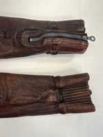 バックラッシュ BACKLASH イサムカタヤマ ISAMU KATAYAMA バッファローレザー シングルライダースジャケット レザージャケット 茶 982-02 ジャケット ブラウン Sサイズ 101MT-4560