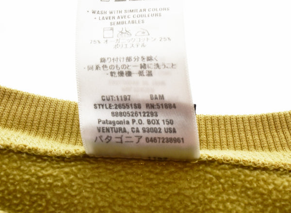 パタゴニア PATAGONIA 08SS コットンスウェット 26551 スウェット ベージュ Lサイズ 103MT-3321
