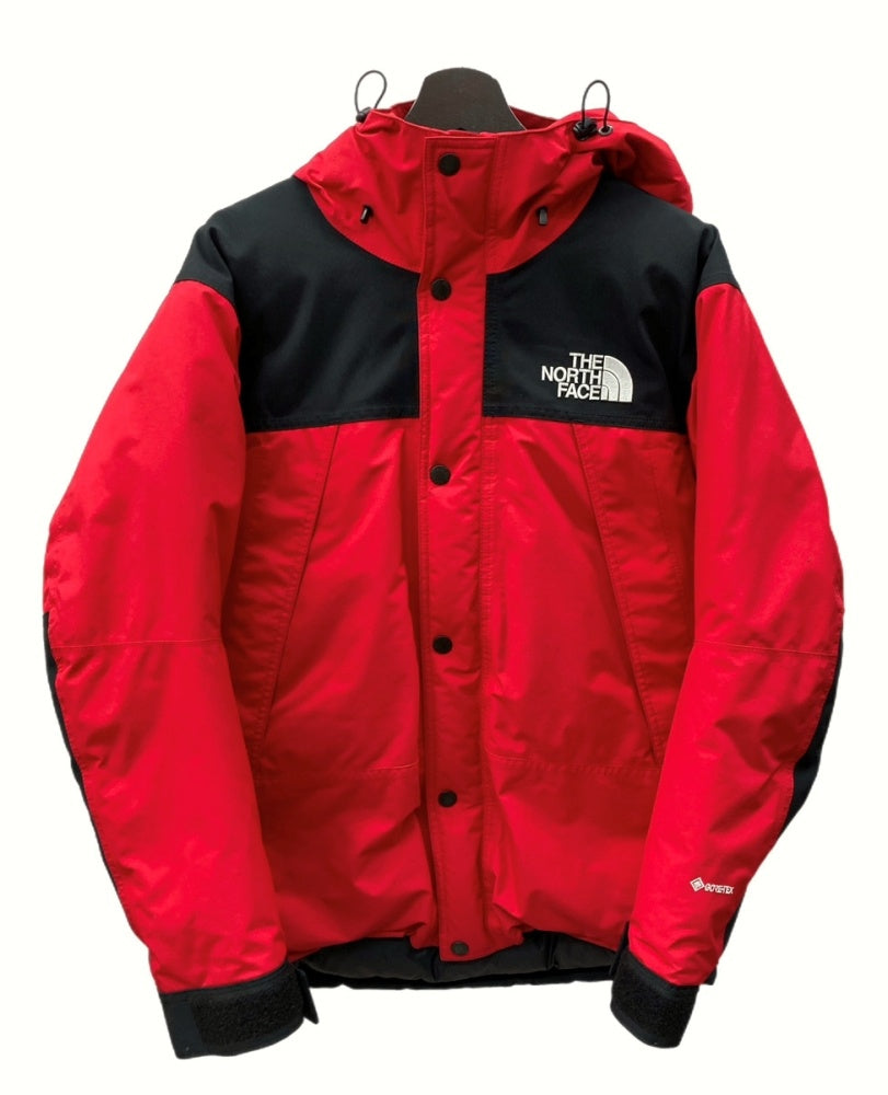 ザノースフェイス THE NORTH FACE Mountain Down Jacket マウンテン ダウンジャケット Goretex ゴアテックス  RED 赤 ND91930 ジャケット ロゴ レッド Mサイズ 104MT-701 | 古着通販のドンドンサガール