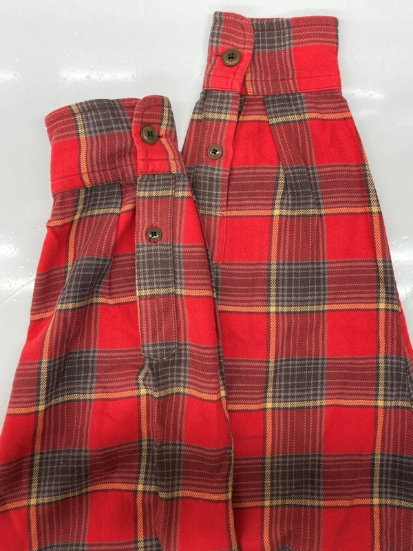 ラルフローレン RalphLauren POLO COUNTRY 90s FLANNEL SHIRT フランネル シャツ ネルシャツ インパクト21 開襟 長袖 赤 サイズ 9 長袖シャツ チェック レッド 104MT-2271