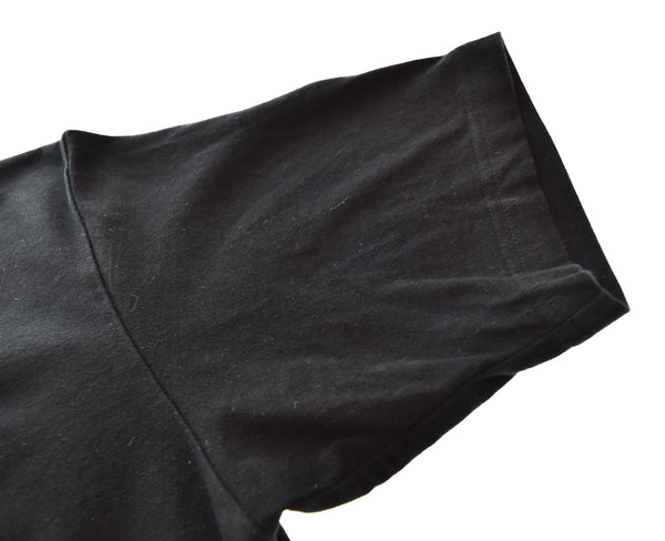 コムデギャルソンオム COMME des GARCONS HOMME  ロゴ プリント 半袖Tシャツ 黒 HM-T101 Tシャツ ブラック Lサイズ 103MT-2976