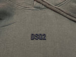 ディースクエアード DSQUARED2 Front Logo Hoodie フロント ロゴ フーディ スウェット パーカー モスグリーン 深緑 S74GU0568S54438 パーカ ワンポイント カーキ Lサイズ 104MT-2317