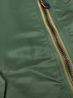 フィルザビル FILL THE BILL REVERSIBLE FLIGHT JACKET リバーシブル フライト ジャケット MA-1 ジップアップ アウター サイズ1 緑 301-202010 ジャケット 無地 グリーン Mサイズ 104MT-1860