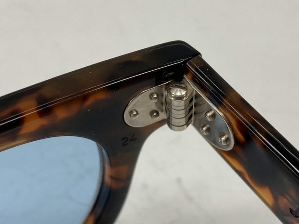 ジュリアスタートオプティカル JULIUS TART OPTICAL FDR エフディーアール スリードット 極太 アイウェア 眼鏡 茶 PL-105 眼鏡・サングラス サングラス べっ甲柄 ブラウン 104G-23