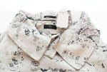 ワイズ Y's 21AW White Jacquard Coat ジャガード ロング コート YX-C03-009 1 コート 刺繍 ホワイト 103MT-634