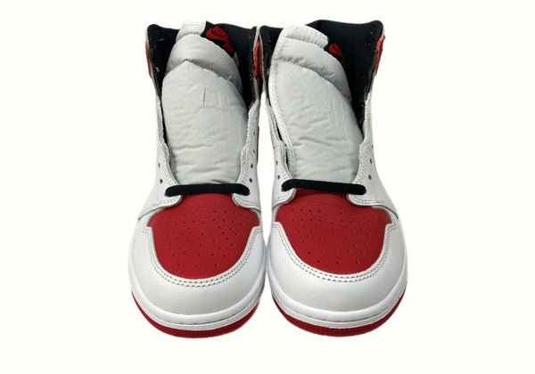 ナイキ NIKE 21年製 AIR JORDAN 1 RETRO HIGH OG HERITAGE エア ジョーダン レトロ ハイ ヘリテージ AJ1 白 赤 555088-161 メンズ靴 スニーカー レッド 28.5cm 104-shoes528