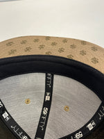 シュプリーム SUPREME ×NEW ERA  MONOGRAM BOX LOGO  ニューエラ モノグラム ボックスロゴ ベースボールキャップ 帽子 メンズ帽子 キャップ ブラウン 101hat-140