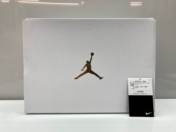 ナイキ NIKE 23年製 WMNS AIR JORDAN 1 LOW エア ジョーダン ロー AJ1 ジャンプマン シューズ 白 青 DC0774-416 メンズ靴 スニーカー ブルー 28.5cm 104S-1059