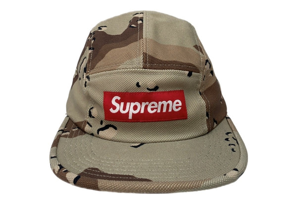 シュプリーム SUPREME Ballistic Nylon Camp Cap Desert Camo バリスティック ナイロン キャンプ キャップ デザート カモ 帽子 茶 帽子 メンズ帽子 キャップ ロゴ ブラウン 104H-66