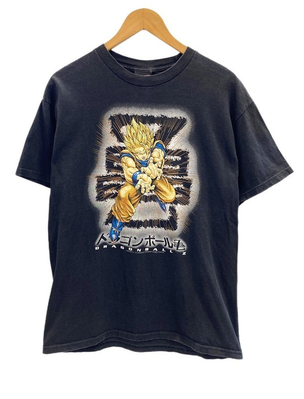 ヴィンテージ VINTAGE  ITEM 00s DRAGON BALLZ “悟空” T-SHIRT ドラゴンボールZ キャラT アニメT  Tシャツ プリント ブラック Lサイズ 101MT-2179