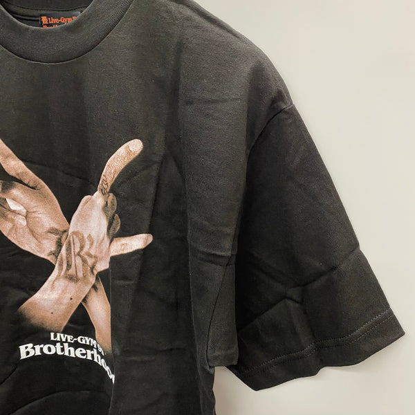 【曜日割引対象外】 ヴィンテージ vintage 90's B'z LIVE-GYM Brotherhood 1999 Tシャツ ブラック 201MT-4187 VB