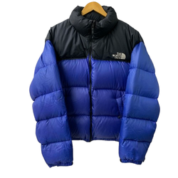 ノースフェイス THE NORTH FACE 90s NUPTSE JACKET ヌプシ ジャケット ブルー XLサイズ 201MT-4828