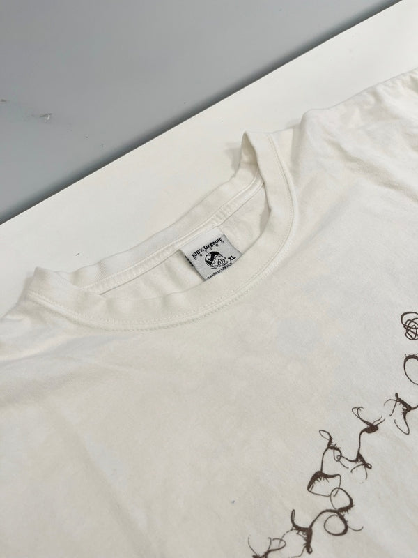 パタゴニア PATAGONIA 90s Vintage ヴィンテージ USA製 Benetical T's Rhythm リズム プリントTシャツ XL Tシャツ ホワイト LLサイズ 101MT-4706