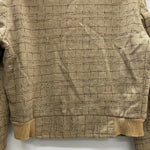 【曜日割引対象外】 ぺニーズ PENNEY’S 50's Brill Brosジップ ウールネップ ジャケット ベージュ 40サイズ 201MT-4482 VB