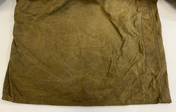 バブアー BARBOUR 90's 90年代 3ワラント GAMEFAIR ゲームフェア ワックス コットン オイルドジャケット ハーフコート VINTAGE ヴィンテージ A123 C36 ジャケット カーキ 101MT-5345