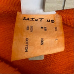 セントマイケル SAINT MICHAEL JS & LMB CRW SWEAT SM-YS8-0000-028 スウェット オレンジ Lサイズ 201MT-4163