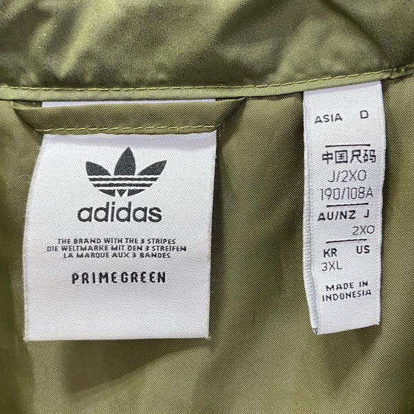 アディダスオリジナルス adidas originals QUILTED HZ M H11441 ジャケット カーキ ３XLサイズ 201MT-3321