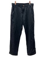 コムデギャルソン COMME des GARCONS SHIRT UTILITY PANTS ユーティリティ パンツ ジップフライ スラックス ズボン 黒 無地 FO-P505 ボトムスその他 ブラック XSサイズ 104MB-383