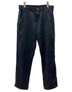 コムデギャルソン COMME des GARCONS SHIRT UTILITY PANTS ユーティリティ パンツ ジップフライ スラックス ズボン 黒 無地 FO-P505 ボトムスその他 ブラック XSサイズ 104MB-383