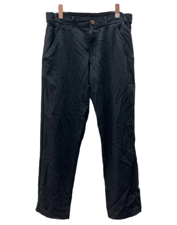コムデギャルソン COMME des GARCONS SHIRT UTILITY PANTS ユーティリティ パンツ ジップフライ スラックス ズボン 黒 無地 FO-P505 ボトムスその他 ブラック XSサイズ 104MB-383