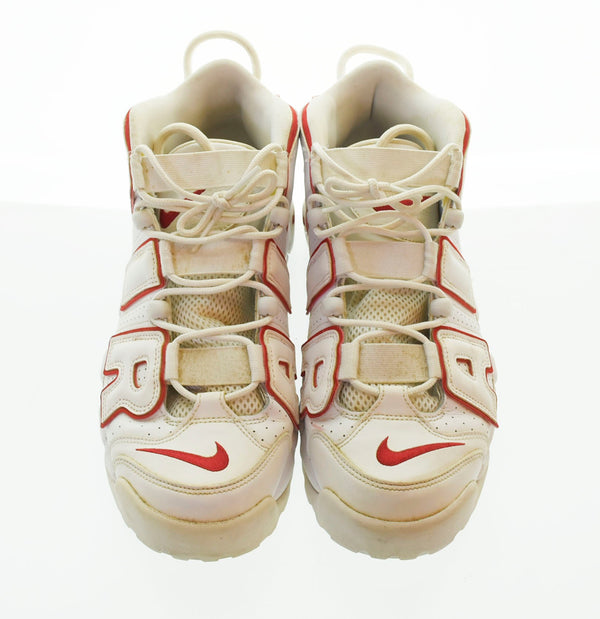 ナイキ NIKE AIR MORE UPTEMPO  WHITE / VARSITY RED モア アップ テンポ モアテン 2021 921948-102 メンズ靴 スニーカー ホワイト 29cm 103S-719