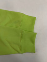 ノースフェイス THE NORTH FACE ヘザースウェットクルー トレーナー クルーネック シャープグリーン 黄緑 NTW12232 スウェット グリーン Lサイズ 101LT-227