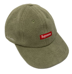 シュプリーム SUPREME POLARTEC Small BOX 6-Panel ポーラテックスモールボックスロゴ6パネルキャップ  帽子 メンズ帽子 キャップ カーキ 101hat-94