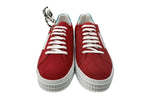 オフホワイト OFF-WHITE Arrow Sneakers アロー スニーカー スエード ローカット シューズ 白 赤 メンズ靴 スニーカー レッド サイズ 43 104S-1061